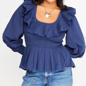 Ophelia & Indigo Clara Blouse